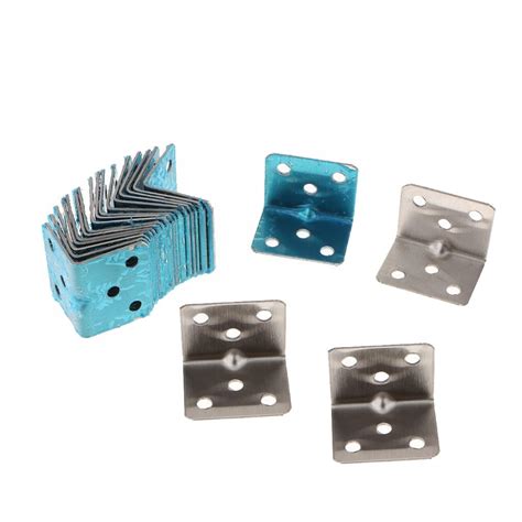 20Pack, Heavy Duty Metal Corner Braces Angle Codes, L .